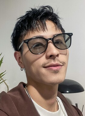 方形级感痞帅太阳镜防紫外线浅灰色偏光墨镜女驾驶男款开车专用