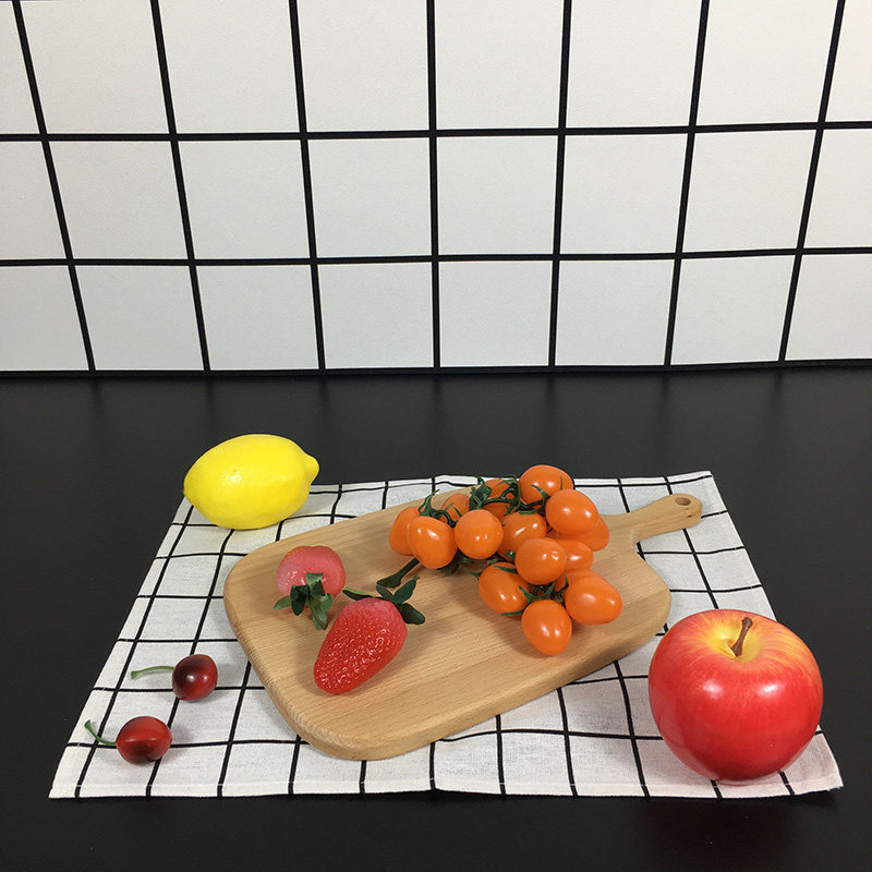 厨房橱柜仿真蔬菜水果样板房展厅家居装饰品摆件不锈钢锅组合套装