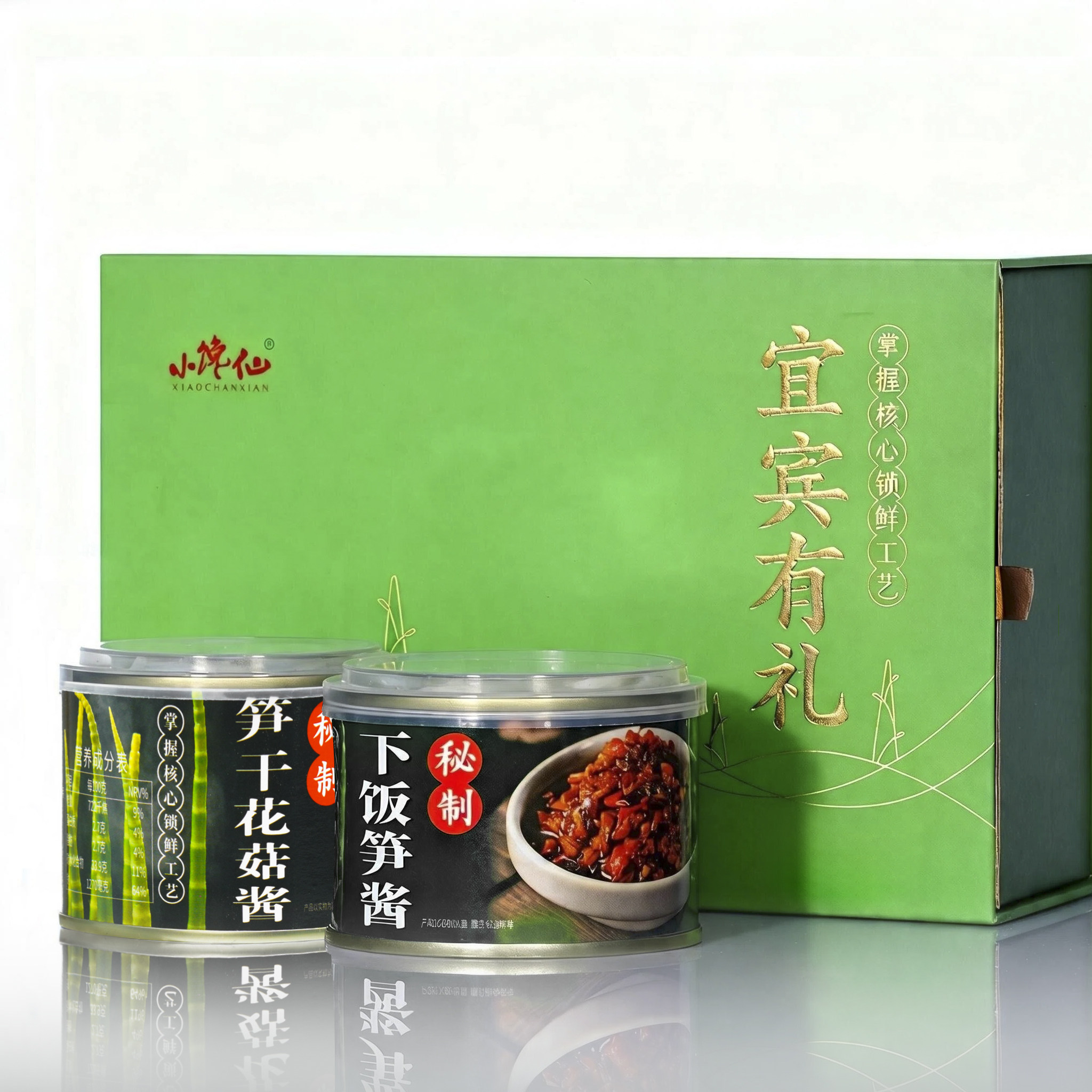 兴文好物瓶装下饭笋酱鲜笋酱下饭菜调味酱拌饭酱香辣菜拌面料
