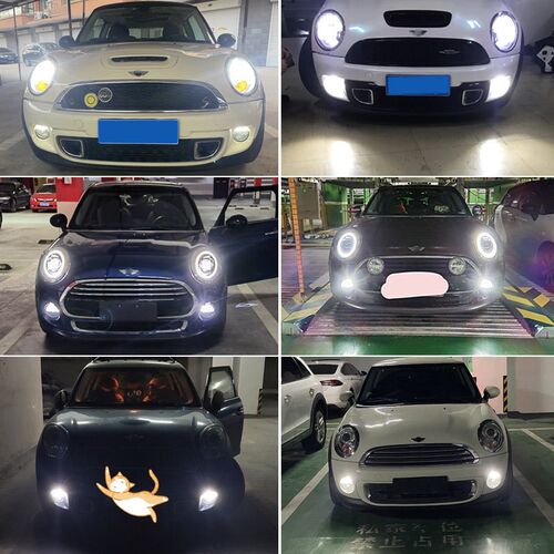 迷你Mini OneF56F55R55R56R60F60R61改装LED示宽灯日行灯泡前雾灯