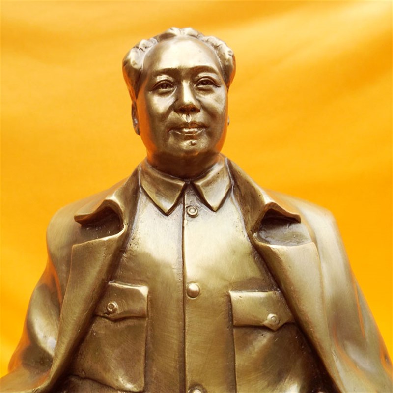 铜像黄铜青年坐像手拿文稿好好学习全身像客厅办公室饰品摆件