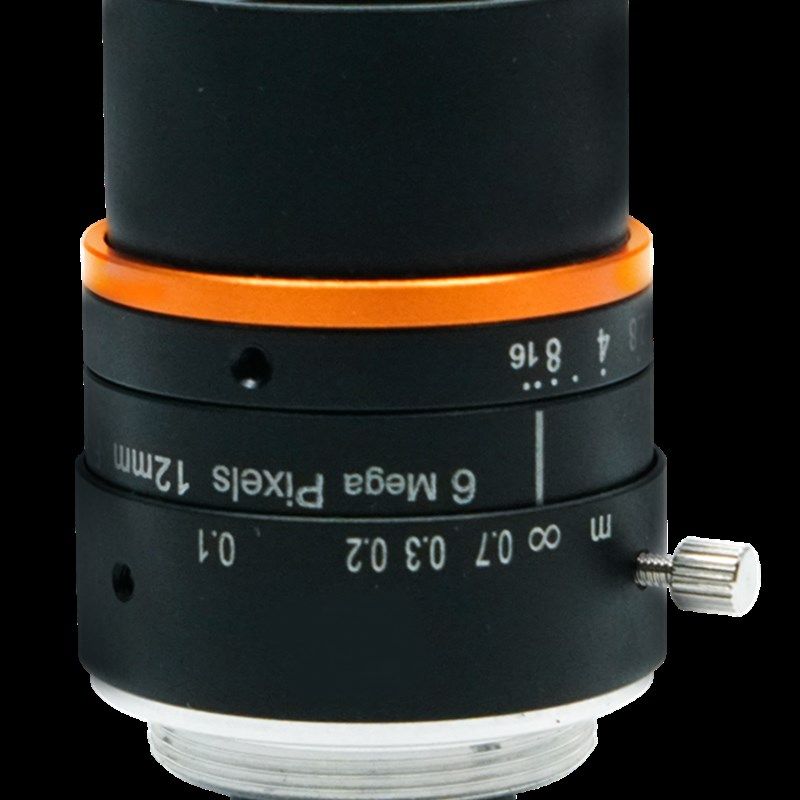 高速相机 镜头MVL-HF1228M-6MPE 1/1.8 600万12mm 海康工业镜头