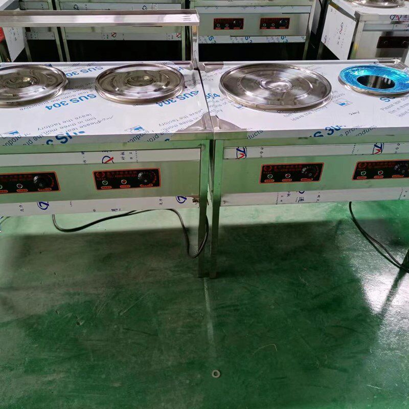 沙县小吃电灶台煮面灶炖罐蒸饺锅不锈钢厨房设备简约一体机商用