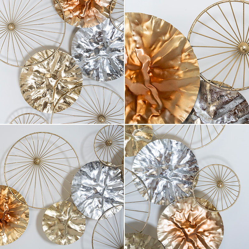 沙发背景墙装饰挂件欧式铁艺墙壁挂饰创意墙面室内客厅家装饰品