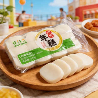 佳谷豆宁波正宗水磨切片年糕400g