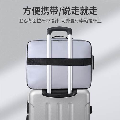 防火防水证件收纳箱资料文件票据户口本收纳盒带锁防潮整理包