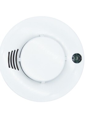 艾礼富烟雾报警器有线烟感器消防开关量烟感12v联网烟感应警报器