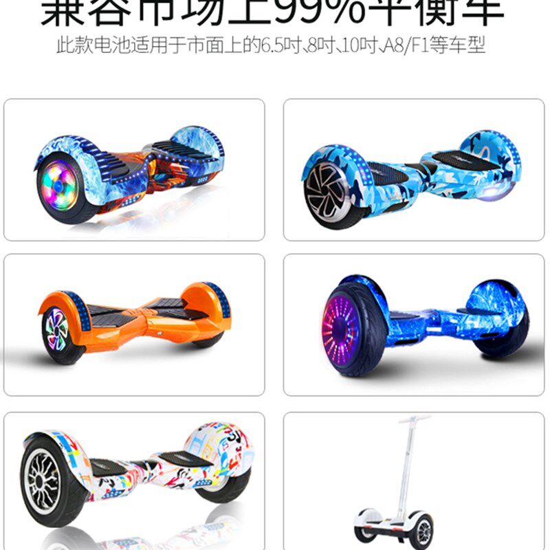 电动双轮平衡车电池36v通用电瓶配件锂电池组42v美尚大容量阿尔郎