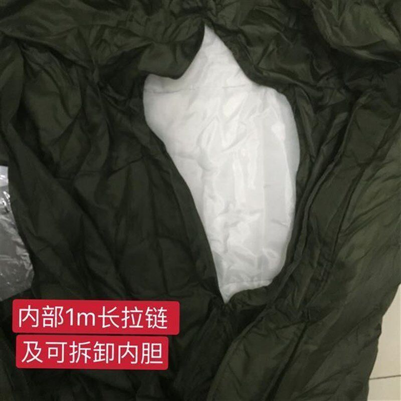 正品01温区睡袋 寒区睡袋拉练棉睡袋战备户外露营信封睡袋可拆洗