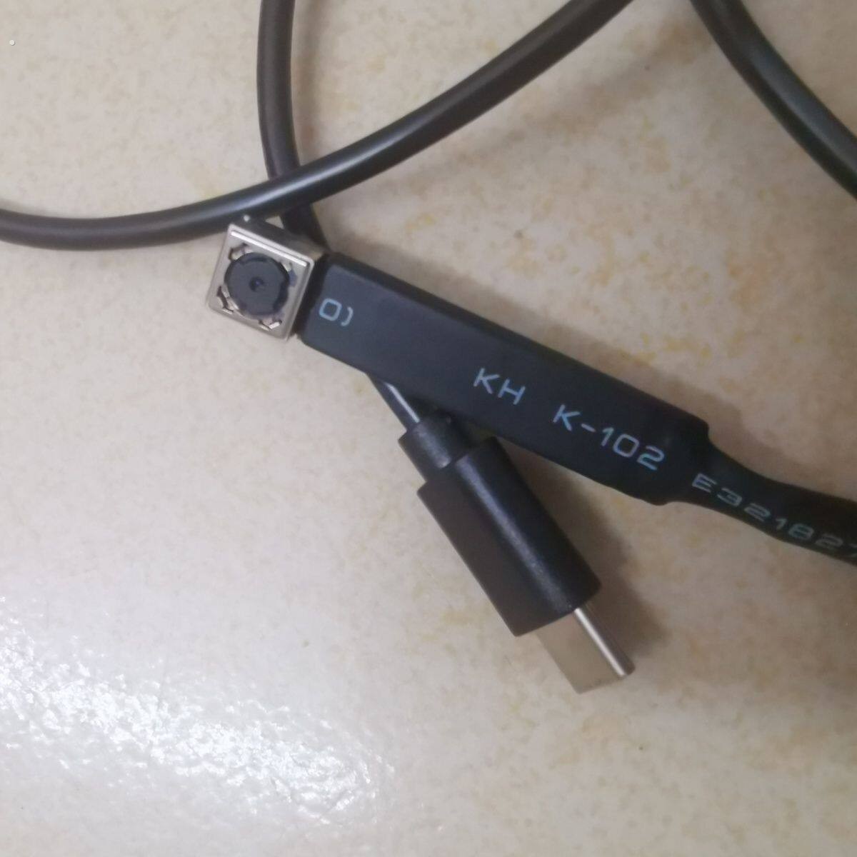 手机外接摄像头高清自动对焦监控镜头带麦克风无灯 侧面扁形 摄像