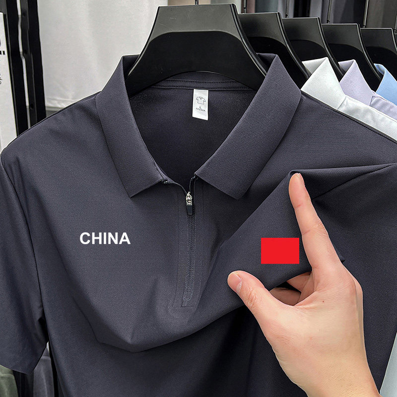 国家队男士冰丝防晒速干POLO衫