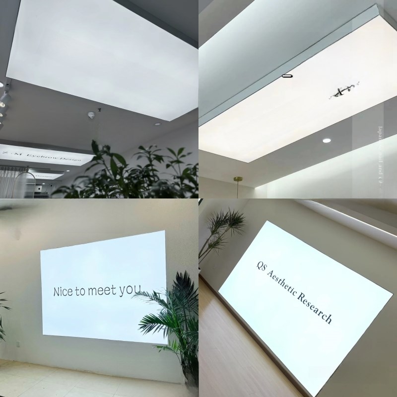 婚纱服装店美容院卡布软膜灯箱顶棚灯美学中心美发沙龙发光招牌