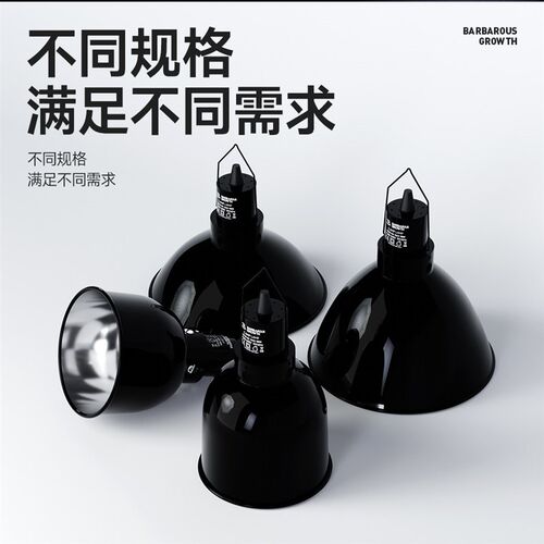 爬宠灯罩uvb乌龟晒背灯架守宫蜥蜴爬箱缸寄居蟹爬虫深桶加热保温