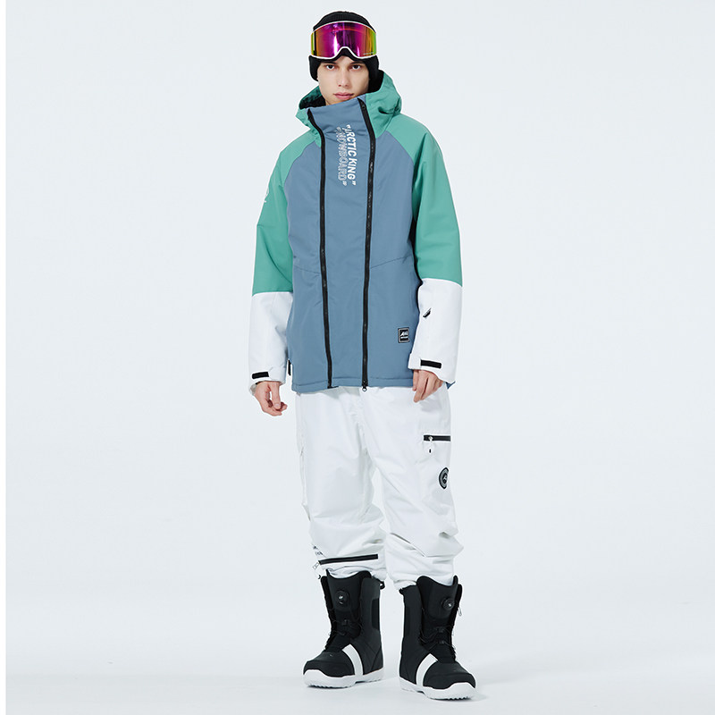 滑雪服男女套装韩国户外防水保暖加厚滑雪衣裤单板双板滑雪服套装