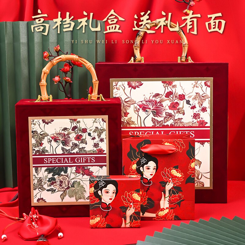 紫檀木梳子女士母亲节礼物女生实用送妈妈生日礼品婆婆长辈大礼包