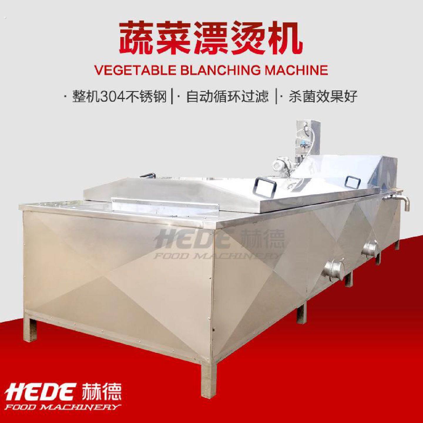 全自动番茄漂烫剥皮流水线广西笋丝漂烫机四季豆毛豆漂烫护色机