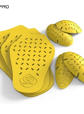 EVA摩托车骑行夹克内置防护防摔轻可拆卸缓冲回弹减震护背护具