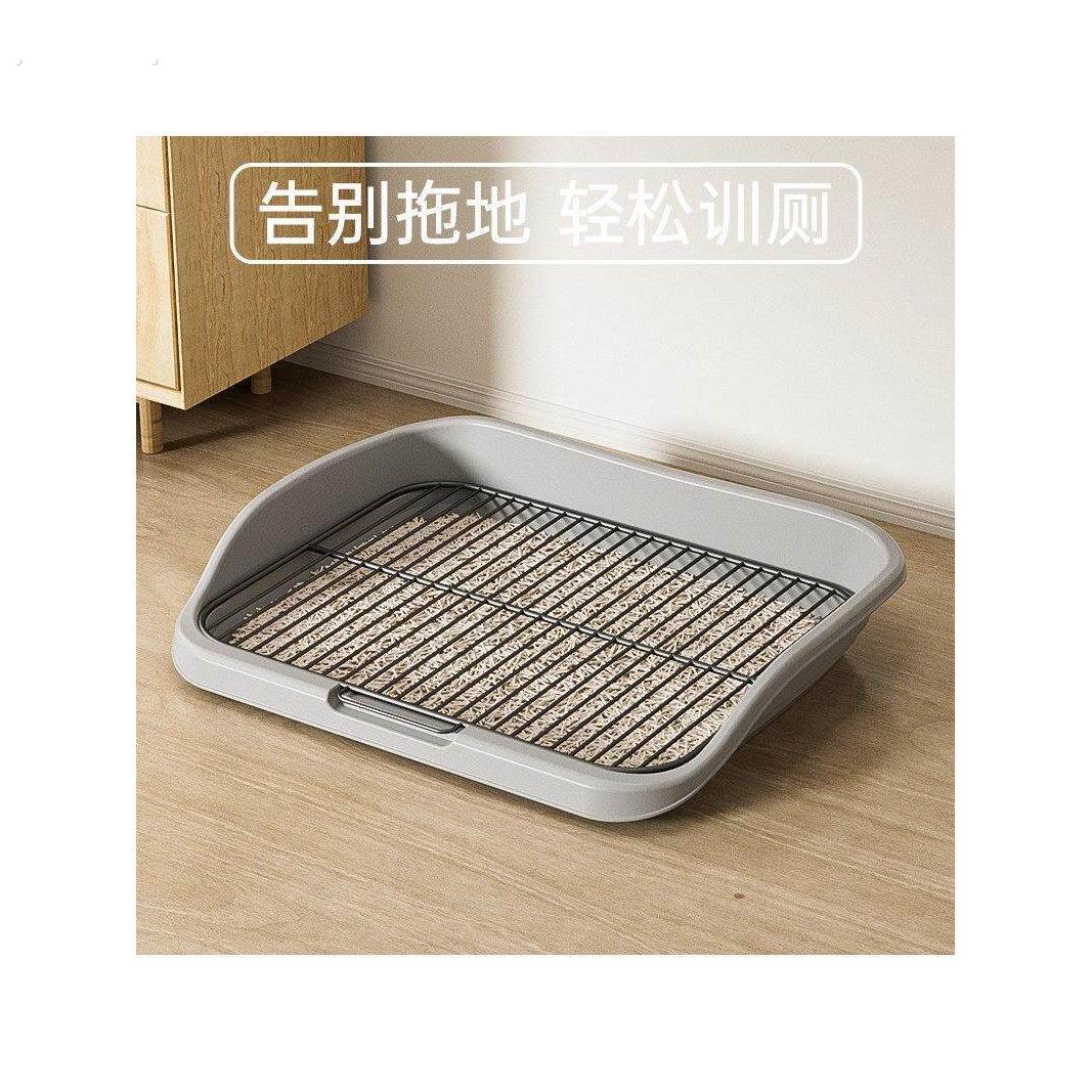 宠物狗狗厕所小型中大型犬铁网超大空间清洁防踩屎便盆宠物狗尿盆