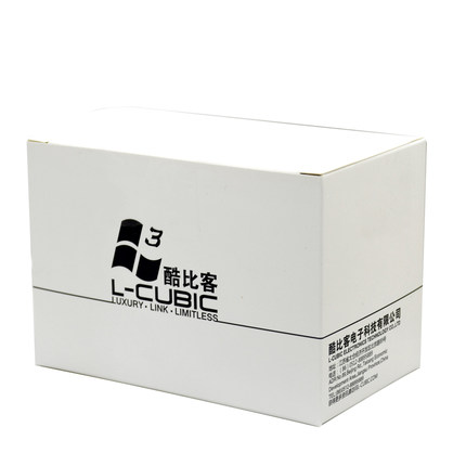 酷比客网线水晶头超五六类8芯镀金rj45纯铜电脑网络线连接头1盒