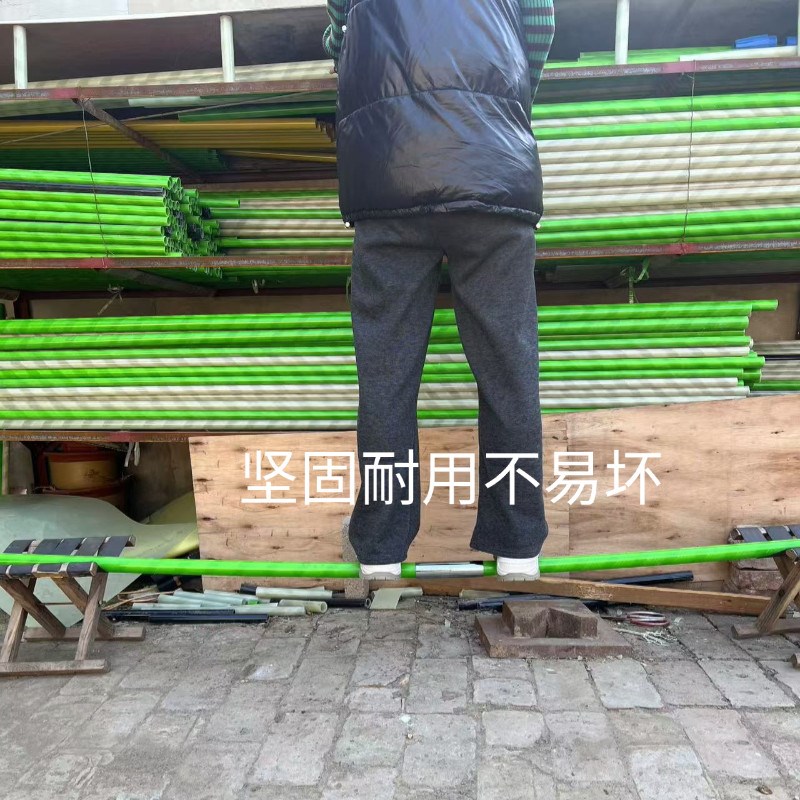 耐用超硬鱼叉杆多功能8毫米内丝头叉杆绝缘加粗超硬叉杆8mm通用杆