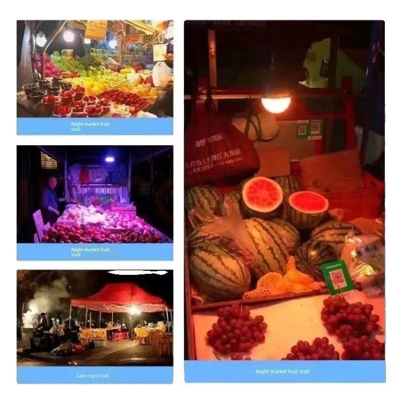 可充电新鲜食品灯,熟食,红烧鸭,水果,冷鲜肉专用灯,夜市档应急路