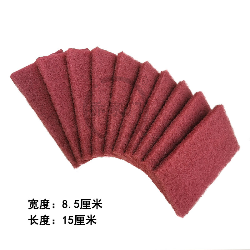 金刚砂百洁布不锈钢拉丝擦锅底抛光打磨去毛刺除绣清洁去污抹布厨