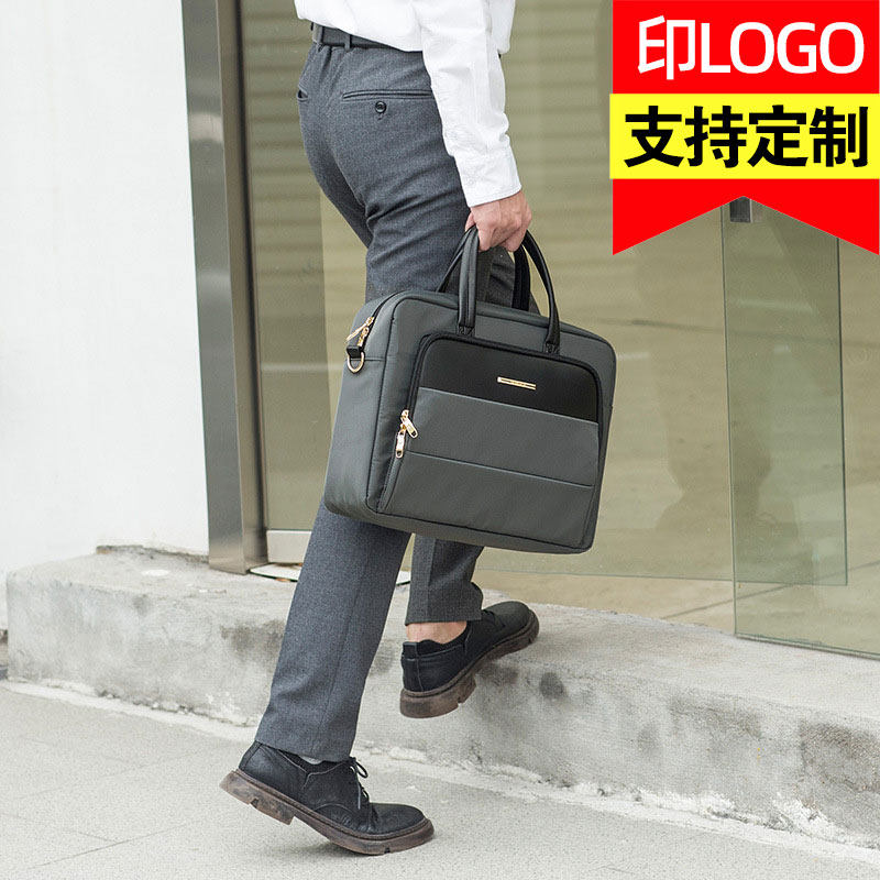 2022新款男女士式商务通勤手提公文包a4文件16寸笔记本电脑高级感