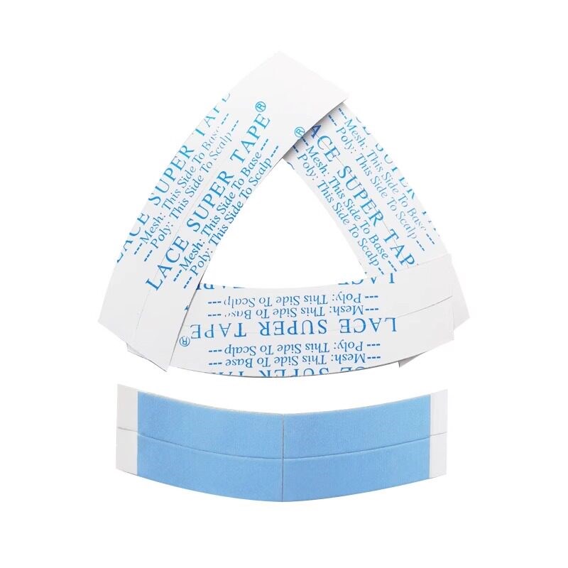 进口假发胶片补发双面胶高粘力排汗网格防水贴片织发生物专用胶片