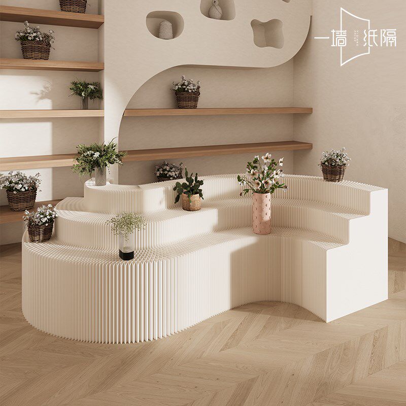 展台展示台货品陈列架商场陈列置物架中岛流水台展示桌多层货架