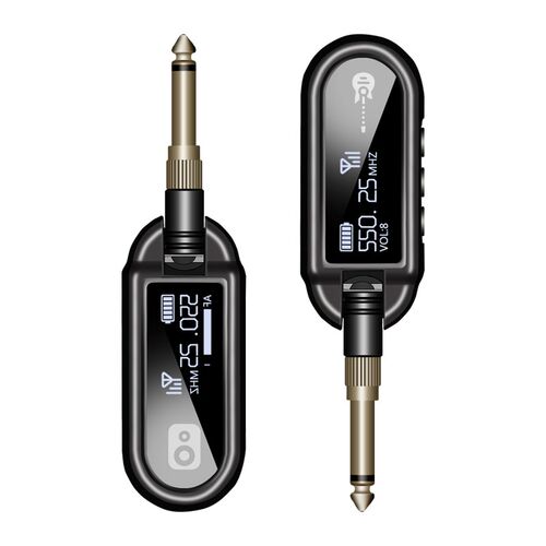 森玛田M-02电吉他无线发射器接收器电吹管连接线蓝牙雅佳罗兰乐器
