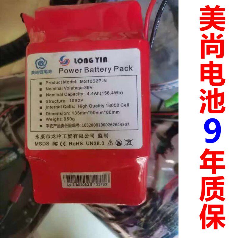 电动龙吟平衡车电池36v42v电瓶阿尔郎双轮扭扭车锂电池组专通用行
