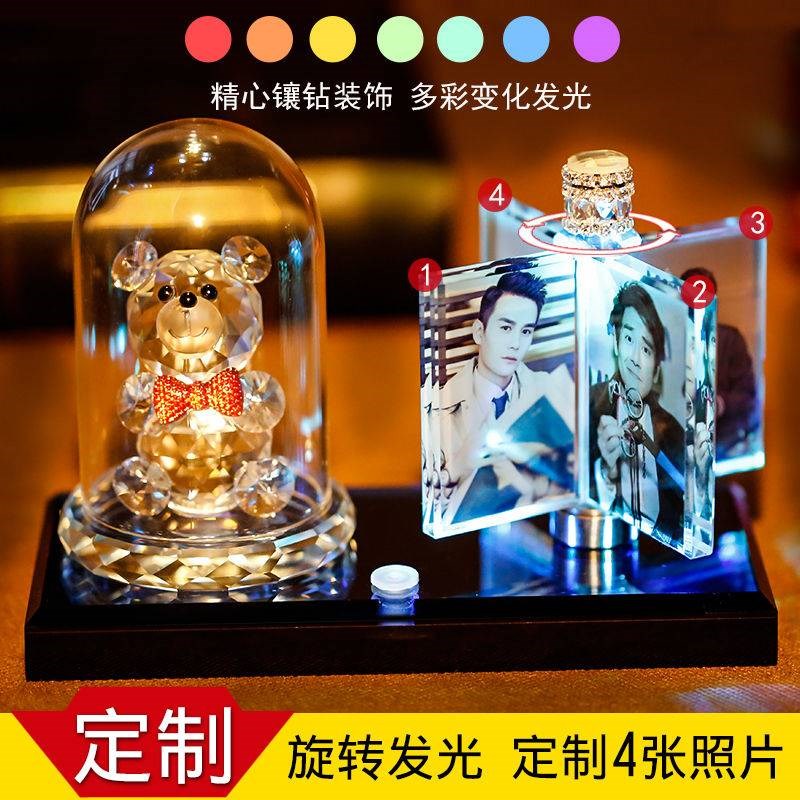 汽车香水座摆件车载香水车上用车内装饰用品创意照片定制男女个性