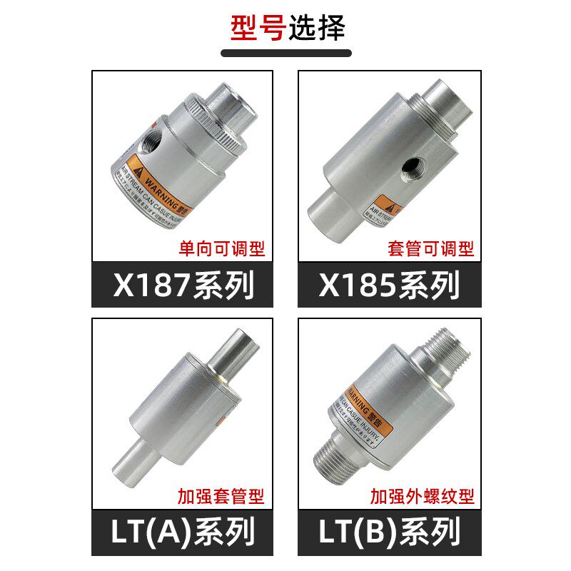 ZH真空输送器空气放大器输送器发生器大吸力送料器zh20-bx185