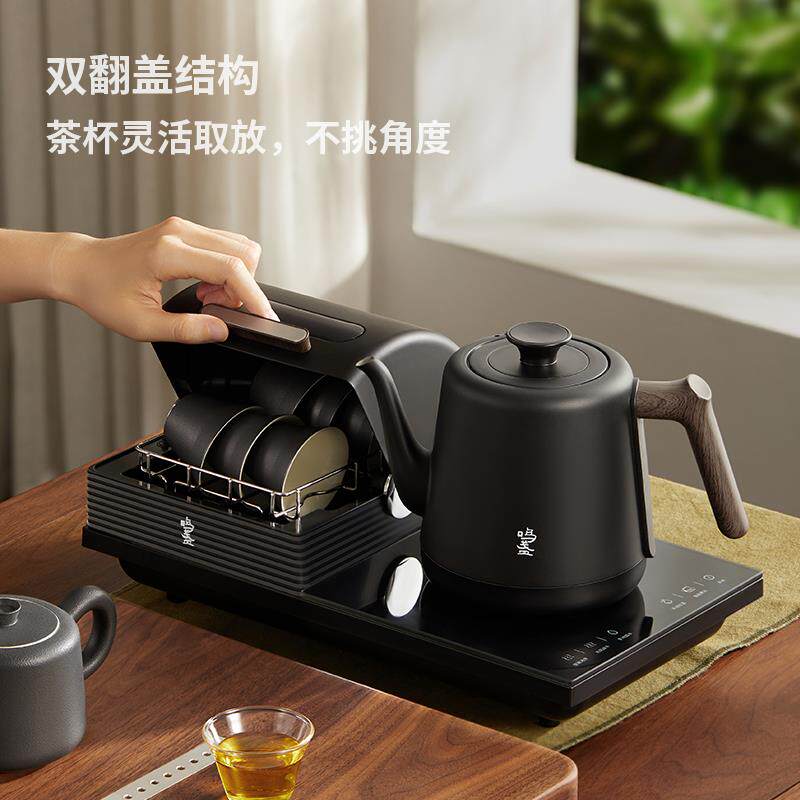 鸣盏自动上水电热水壶保温恒温多功能烧水壶嵌入式泡茶专用茶艺壶