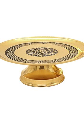 纯铜佛具套装供佛用品家用供具全套佛前供佛灯供水杯香炉花瓶摆件