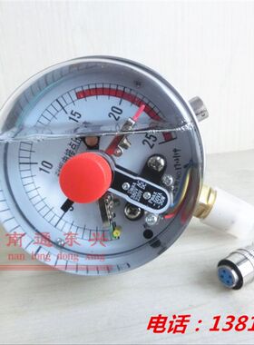 杭州东亚 上海正宝YNXC100耐震电接点压力表40mpa 全不锈钢电接点