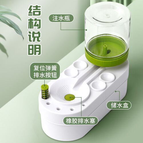 画笔清洗器颜料笔洗笔桶水彩笔洗毛笔抽水型洗笔神器笔缸涮笔筒美