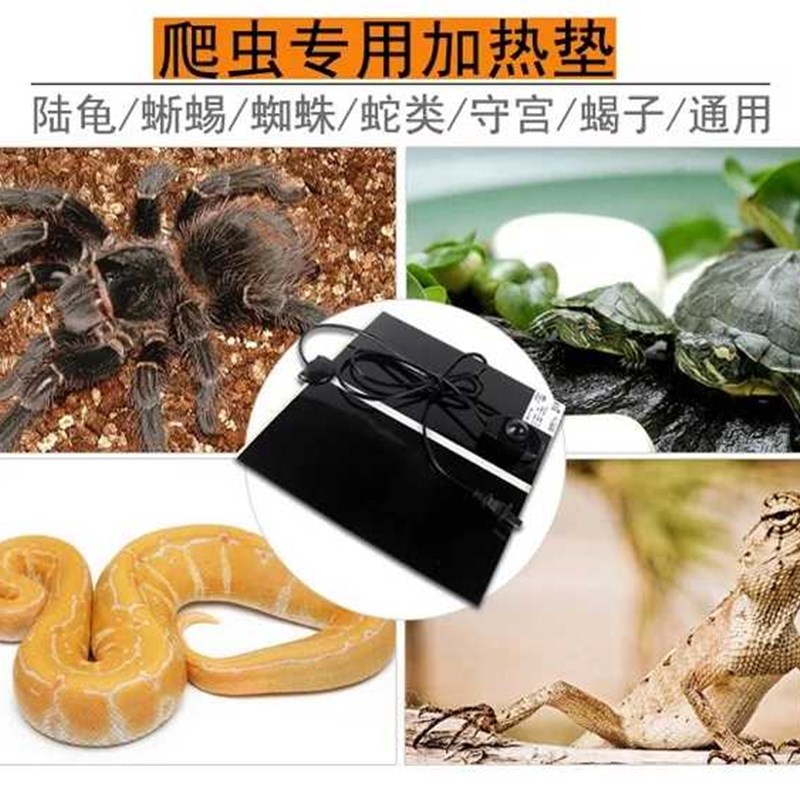 爬虫刺猬睡鼠加热垫发热垫子保温垫加温垫宠物加热片调节开关温控