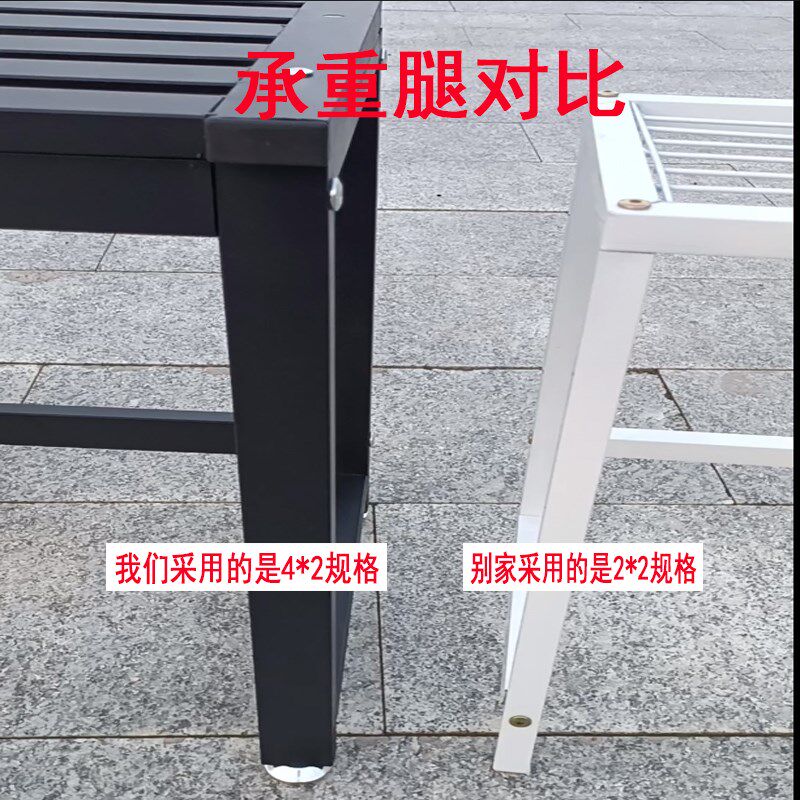 花架阳台2024新款靠墙客厅电视柜旁边置物架多层落地铁艺鱼缸架子