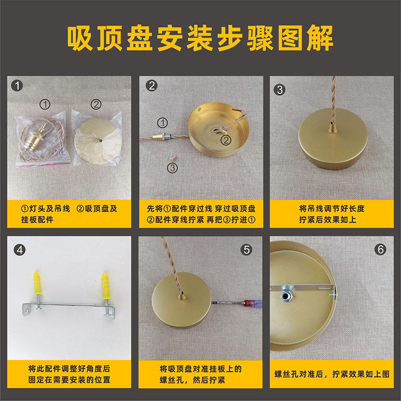 E14小螺口黄铜灯头复古吊线灯座中古台灯壁灯吊灯DIY灯具灯饰配件