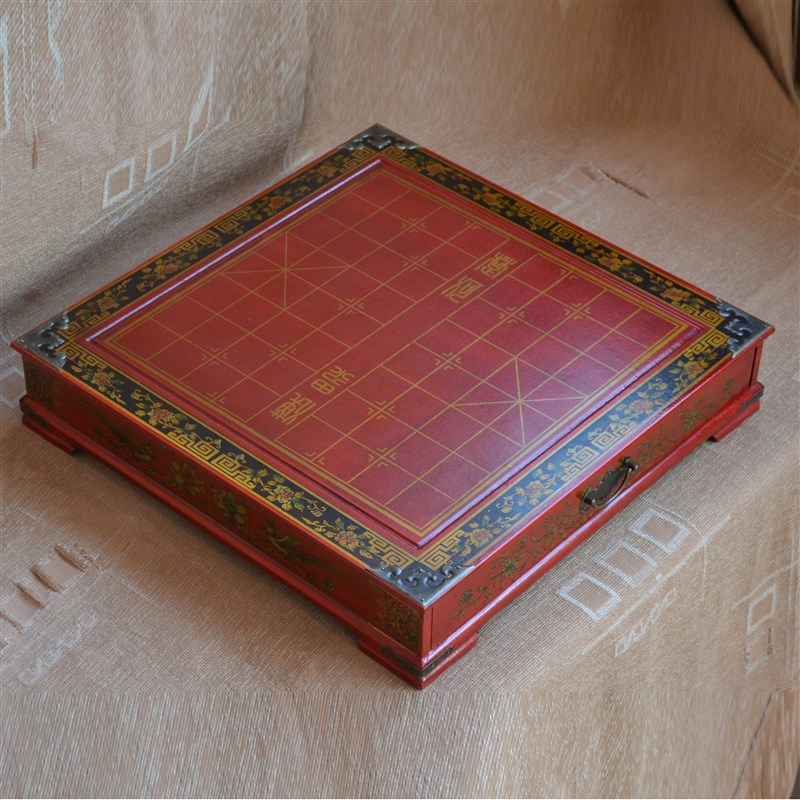 大号中国象棋兵马俑立体人物棋子仿古台式棋盘商务创意摆件礼品