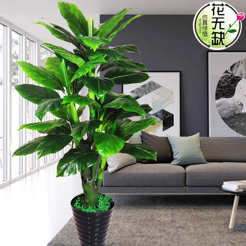 仿真植物大型盆景室内塑料树客厅摆件落地装饰假盆栽万年青仿真树