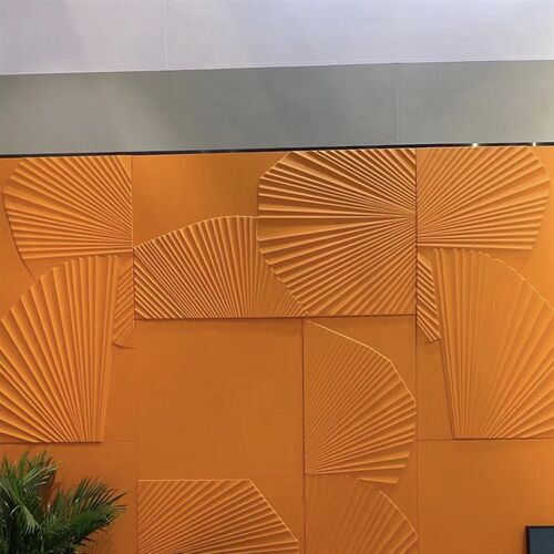 电视背景墙硬包轻奢护墙板简约客厅现代金属条3d立体卧室床头软包