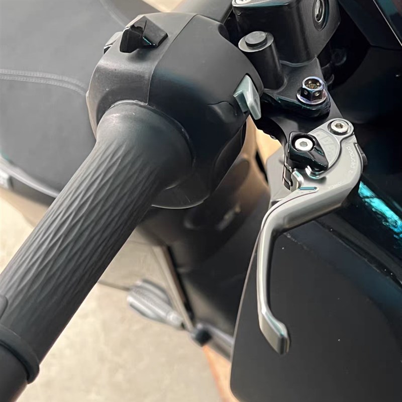 适用电动车9号25款N3 70C N3 80C N3 85C改装铝合金刹车手把牛角
