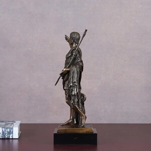 罗马皇帝屋大维铜像雕塑家居装饰品电视酒柜玄关展示架办公室摆件