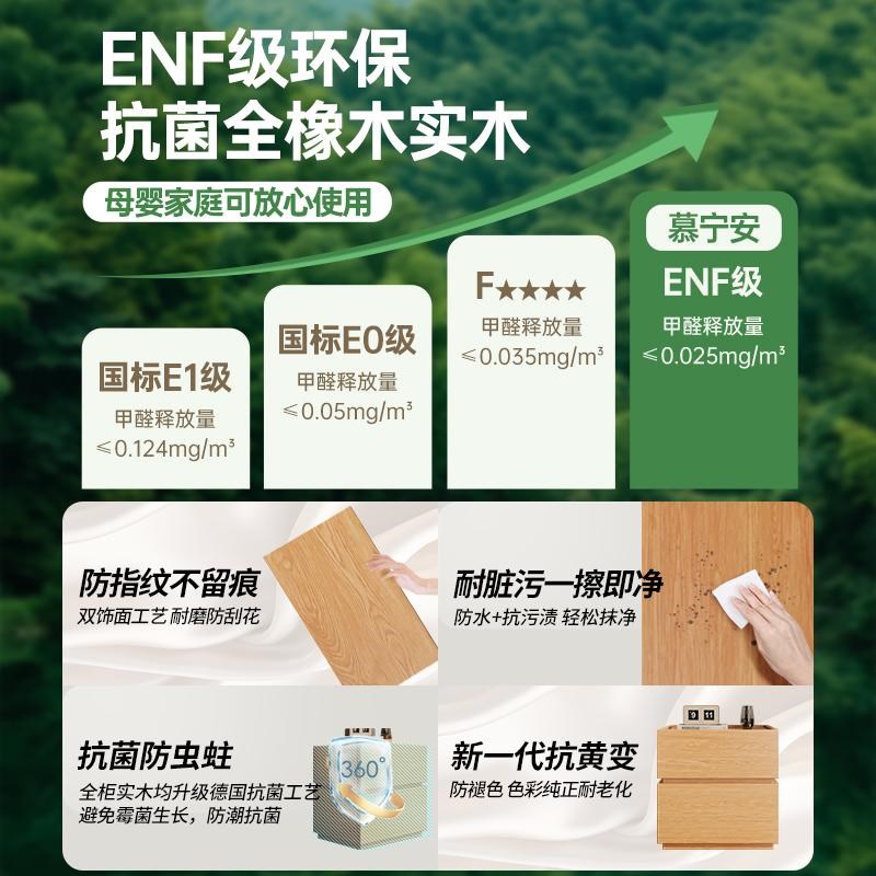 定制实木三四六斗柜客厅靠墙储物柜橡木卧室收纳床头柜魔方九斗柜