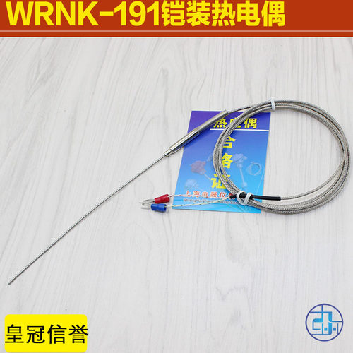 K型铠装热电偶WRNK-191/E型J型热电偶/探针热电偶/温度传感器