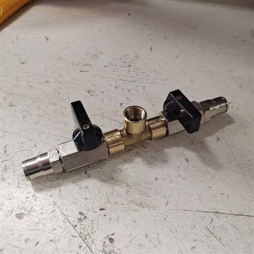 纺织机配件 加湿器喷嘴喷头加湿器快插三通9.52mm