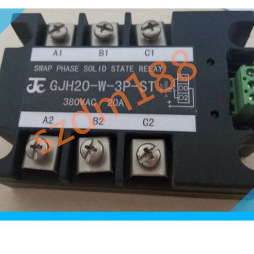 原装集成JC三相电机正反转固态继电器GJH20-W-3P-ST 20A 量大价优
