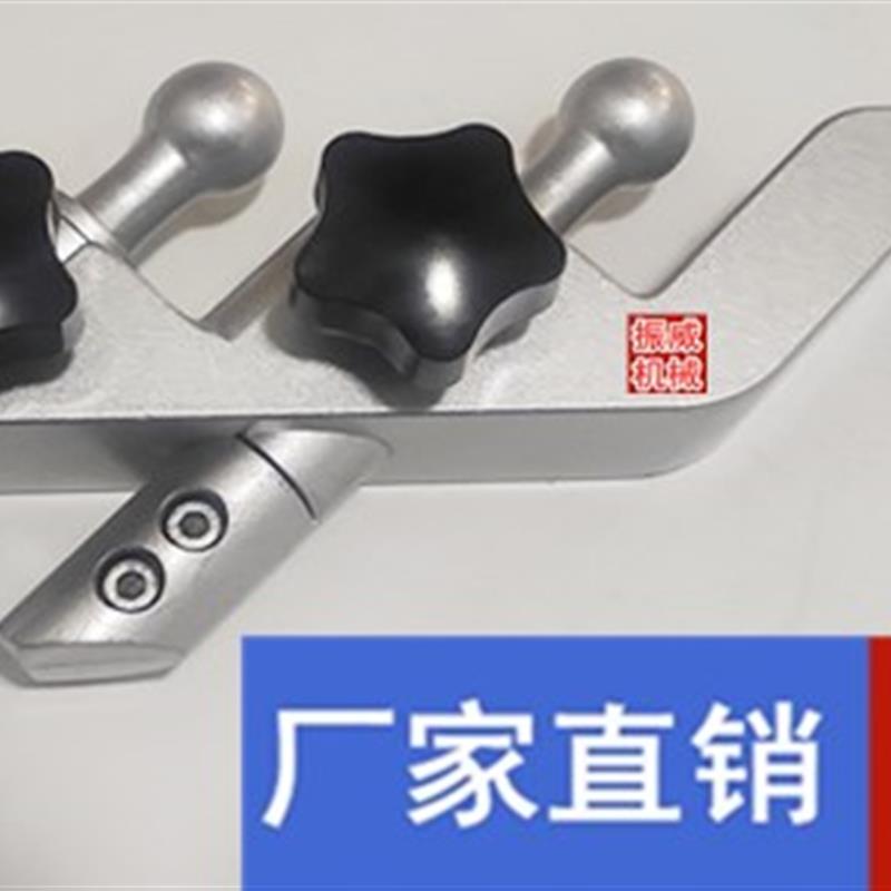 分切机割边料废料吹膜机制袋机双排双刀分条刀夹刀片分割切膜刀架
